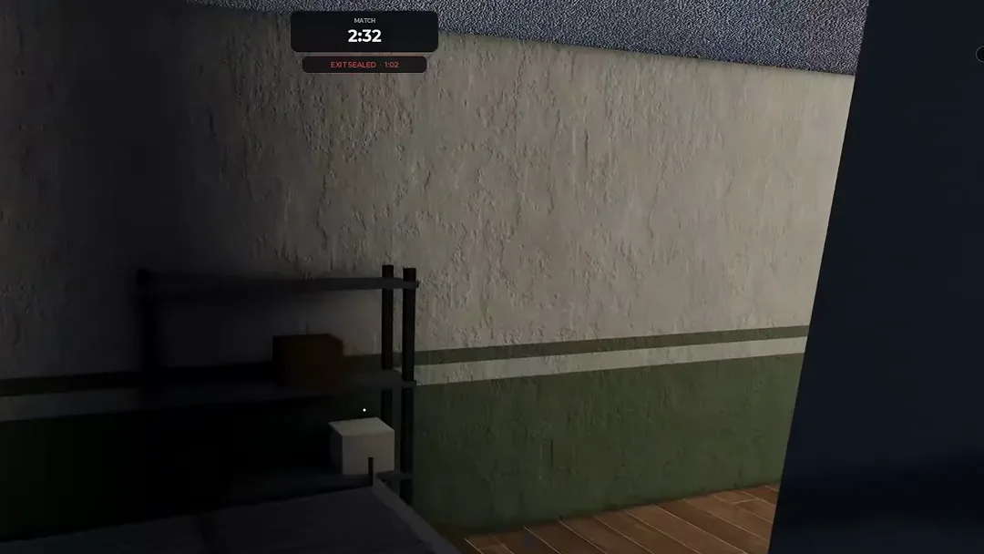 Metal storage shelves with boxes inside a Steal Or Die Facility back room